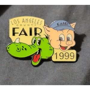 Vtg 1999 Los Angeles County Fair Lapel Pin